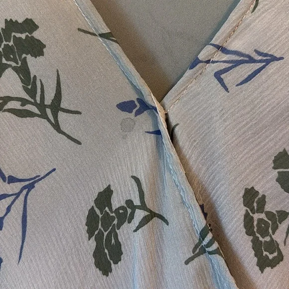 Sundance Silk Sage Green Wrap Midi Dress 10 - Picture 13 of 13